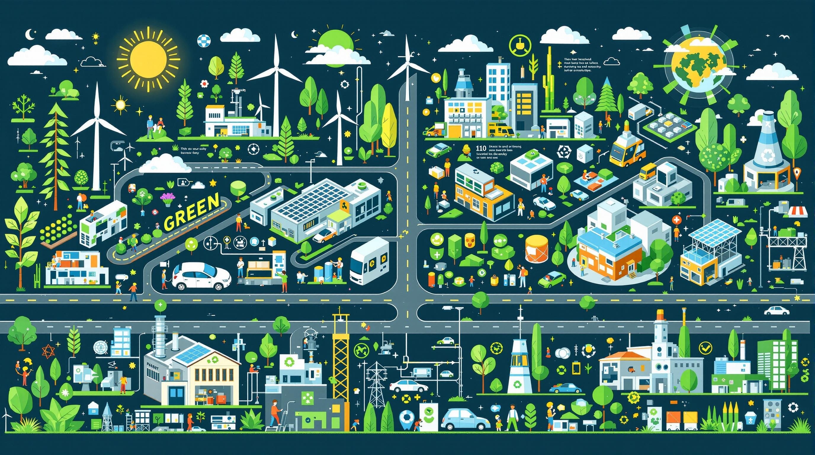 Read more about the article Sustainable Development and Green Technologies in the Automotive Industry: How Environmental Initiatives Are Transforming the Sector